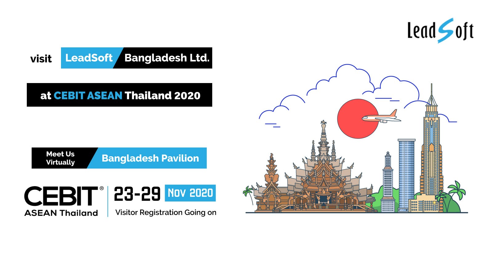 LeadSoft Bangladesh Limited Participates in CEBIT ASEAN Thailand